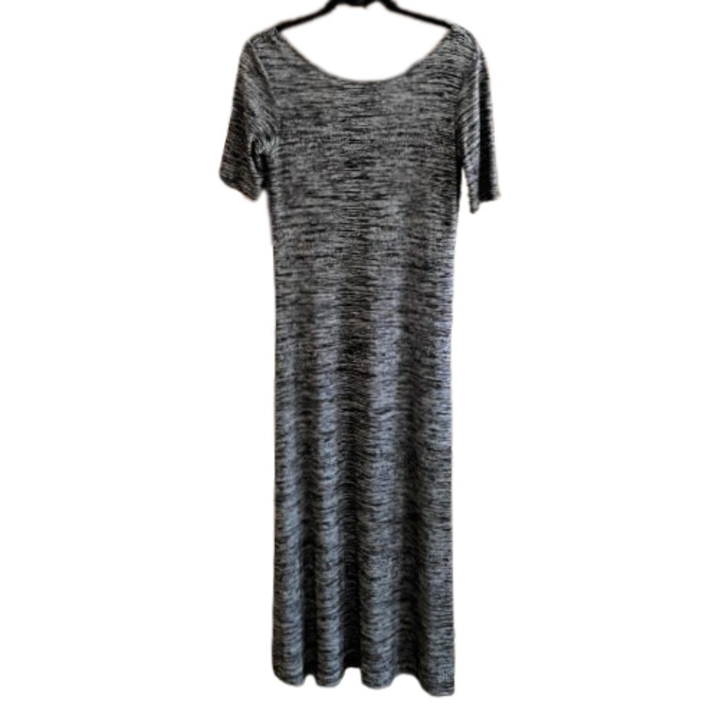 Aritzia Wilfred Free Willems heathered gray maxi minimalist tube pencil dress